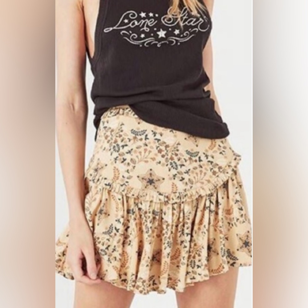 Spell And The Gypsy Collective Celestial Mini Skirt. Size: Large